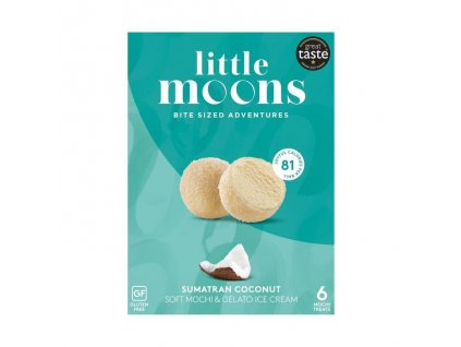 LITTLE MOONS mochi ice coconut 192g (KEM DUA)