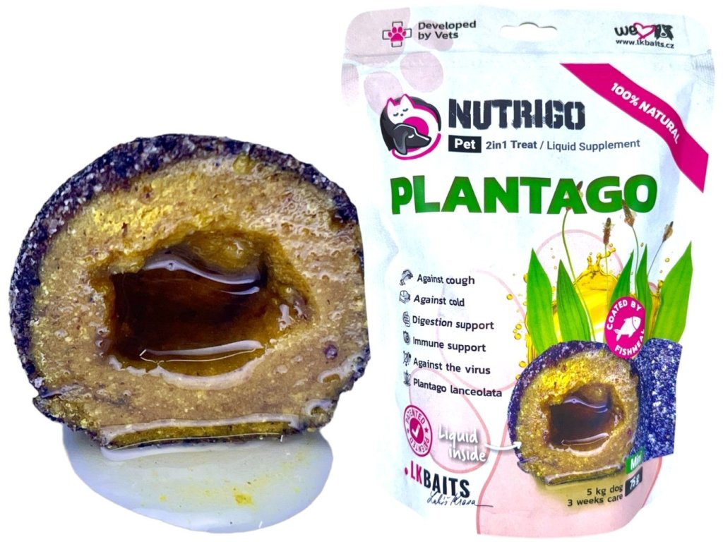 LK Baits Pet Nutrigo Dog Supplement Plantago Sirup