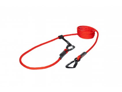 Leash EASYLONG TWIST | Medium dog |red/orange - 416