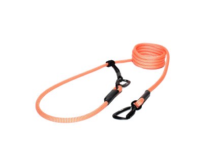 Lanové vodítko EASYLONG TWIST | Střední pes | losos neon - 441