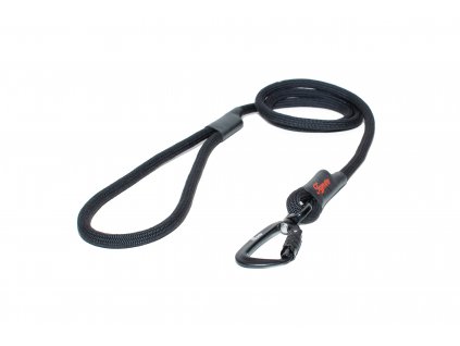 Leash CLASSIC TWIST | Large dog | black - 001