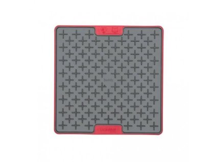 Lízací podložka Buddy TUFF | 20 x 20cm | LickiMat | Červená
