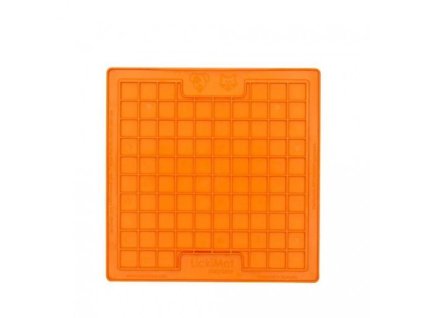 LickiMat Playdate Licking Pad 20 x 20cm Orange