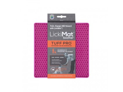 LickiMat Soother TUFF PRO 20 x 20cm Pink