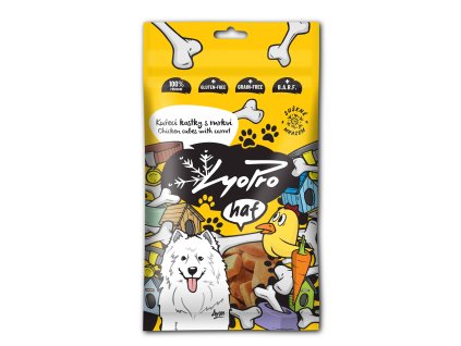 Lyopro - Chicken cubes with carrot 50 g