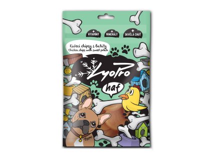 Lyopro - Chicken chips with sweet potatoes 70 g