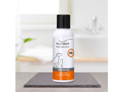 platinum oral clean care gel salmon