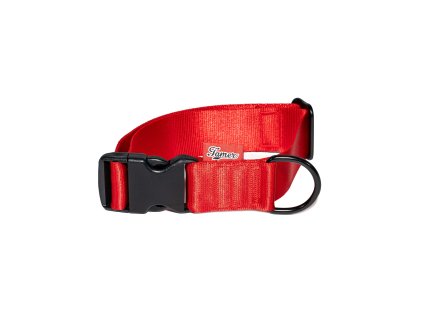 Strap collar SIMPLE | red