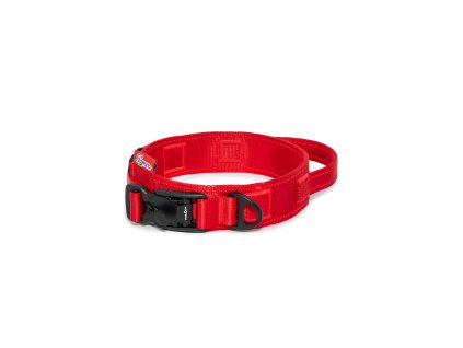 Strap collar FASTLOCK GRIP | red