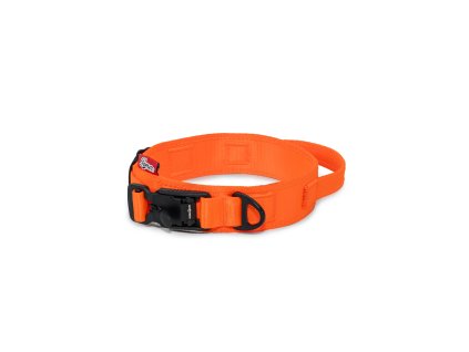Popruhový obojek FASTLOCK GRIP | oranžový