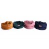 DOG BED "BASKET" ROYAL / PINK