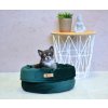DOG BED "BASKET" ROYAL / PINK