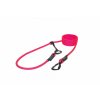 Leash EASYLONG TWIST | Medium dog |pink neon with green/black - 440
