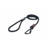 Leash CLASSIC TWIST | Large dog | black - 001