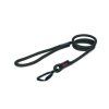 Lanové vodítko KLASIK TWIST | Velký pes | Černá/khaki - 009