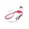 Leash CLASSIC TWIST | Large dog | light orange - 074