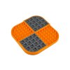 LickiMat Slomo Licking Pad 2in1 - 20 x 20cm Orange