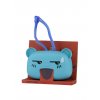 Pandacino dispenser | 14 compostable bags | angry | blue