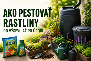 Ako pestovať rastliny - sprievodca pre záhradu aj balkón