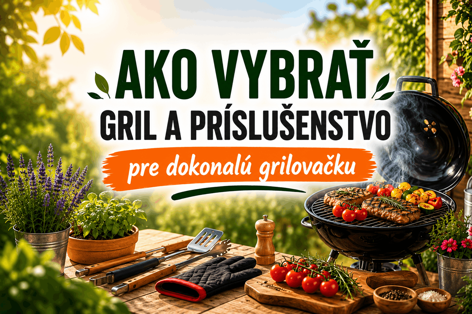 Grilovanie na záhrade: Ako vybrať gril a príslušenstvo pre dokonalú grilovačku