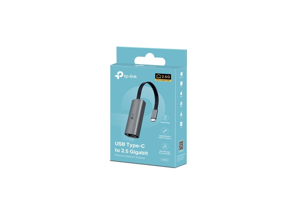 TP-link UE302C, Sieťová karta USB Type C, 2.5 Gb