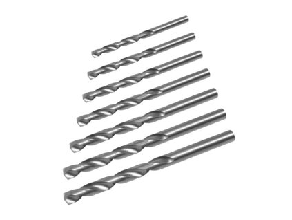 Súprava vrtákov do kovu REBEL RB-1124 7 ks