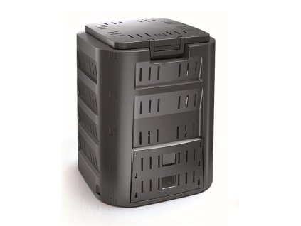 Kompostér záhradný COMPOGREEN 320l čierny