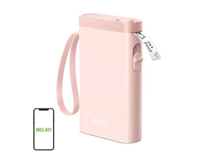 Tlačiareň štítkov NELKO P21 Pink