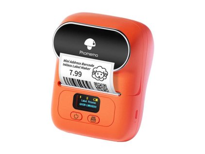 Tlačiareň štítkov PHOMEMO M110 Orange