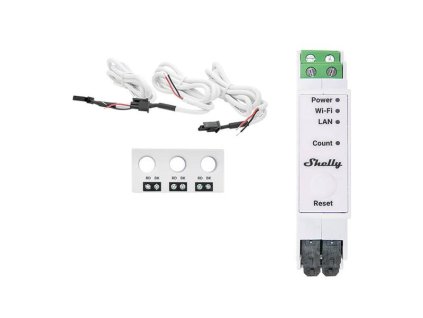 Smart merač spotreby SHELLY Pro 3EM-3CT63 WiFi