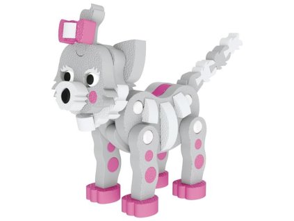 Puzzle 3D mačka 62 dielkov