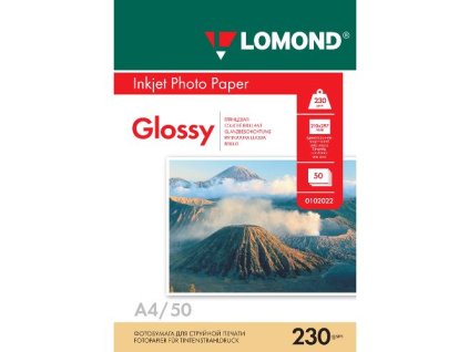 LOM - Photo Inkjet Glossy 50x230g/m2 A4 0102022