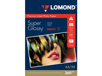 LOM - Prem Ph Super Glossy 20x260g/m2 A3