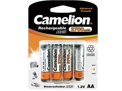 CAMELION Batérie nabíjateľné AA 4ks NI-MH2700mAh