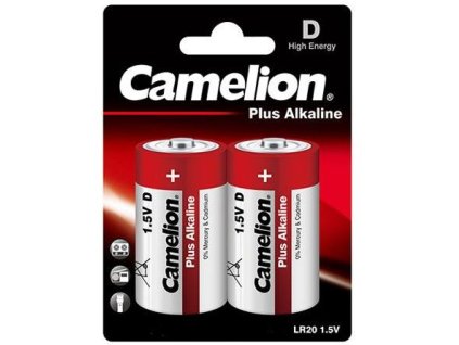 CAMELION Batérie alkalické PLUS D 2ksLR20 1.5V LR2