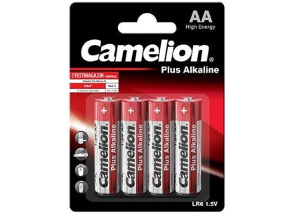 CAMELION Batérie alkalické PLUS AA 4ks LR06