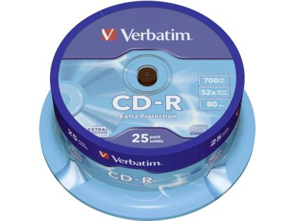 CD MED  VERBATIM 700MB 52speed 25cake 43432