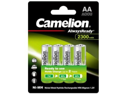 CAMELION Batérie nabíjateľné PREMIUM AA 4ks 2300mA