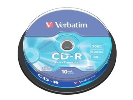 CD MED  VERBATIM 700MB EXTRA 52speed 10cake