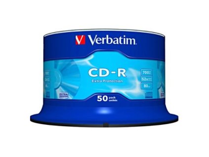 CD MED  VERBATIM 700MB 52speed 50cake 43351