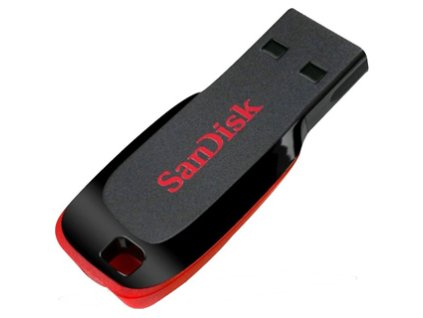 SanDisk USB Cruzer Blade 16GB, čierny