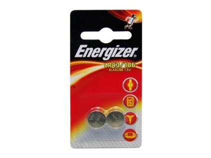 ENERGIZER L43/186, Batérie,  AG12, G12A, 1,5V 2ks