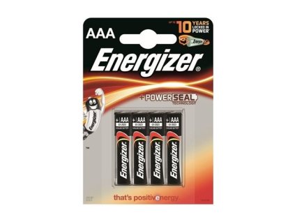 ENERGIZER PowerSeal AAA, Batérie, LR03, 1.5V 4ks