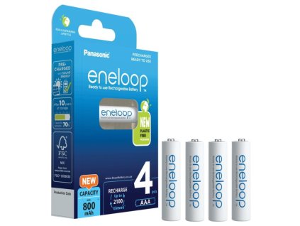 PANASONIC Eneloop, Batérie BK-4MCCE, AAA, 4ks