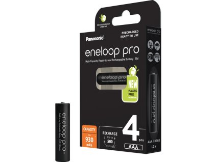 PANASONIC Eneloop Pro, Batérie, BK-4HCCE, AAA, 4ks