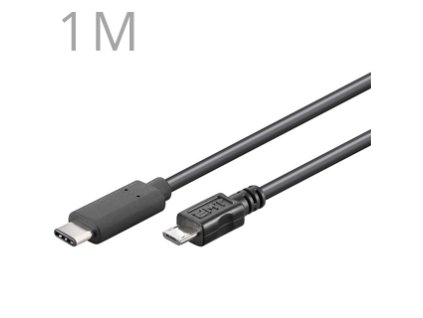 PremiumCord KU31CB1BK USB Typ C a USB 2.0 Micro