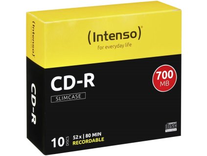 INTENSO CD-R Slim Case 700MB 10ks