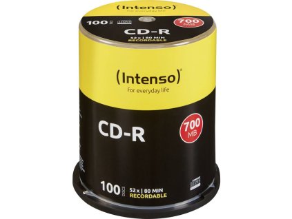 INTENSO CD-R Cake Case 700MB 100ks
