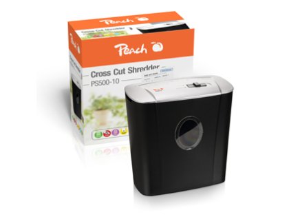 PEACH Skartovač Cross Cut PS500-10 511004