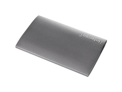 INTENSO PREMIUM, Externý SSD disk, 500GB, striebor